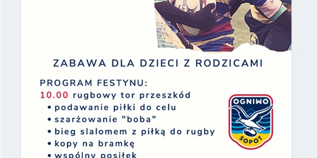 Wielki festyn rugby - Ogniwo Sopot.  