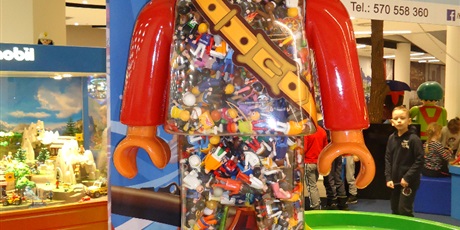 Powiększ grafikę: Koszałi Opałki  na wystawie klocków playmobil