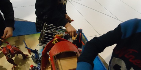 Powiększ grafikę: Koszałi Opałki  na wystawie klocków playmobil