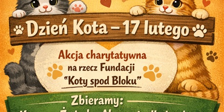 Dzień Kota – akcja charytatywna