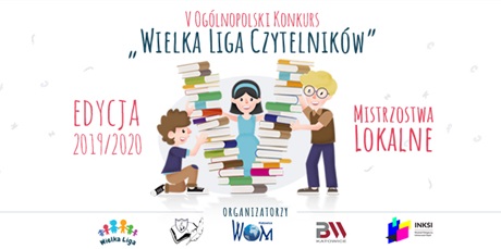 Ogólnopolski konkurs dla dzieci "Wielka Liga Czytelników - V edycja - zapraszamy do udziału - przedszkola po raz pierwszy w konkursie