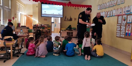 Spotkanie ze Strażą Miejską.