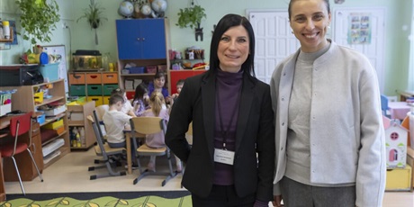 Wizyta  wiceprezydentki Gdańska Moniki Chabior w Przedszkolu nr 67,,Wesołe Skrzaty''w Gdańsku