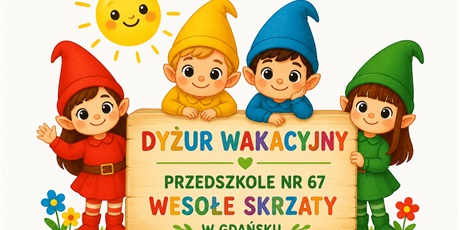 Wolne miejsca w przedszkolach na dyżur wakacyjny