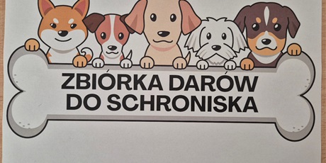 Zbiórka darów dla schroniska Promyk