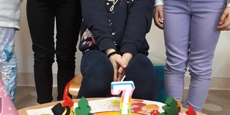 Powiększ grafikę: 7 urodzinki Blanki