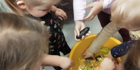 Powiększ grafikę: Eksperymenty - "Co pływa, co tonie"? 