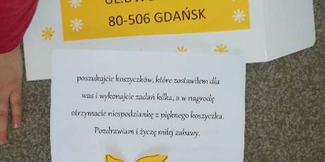 Powiększ grafikę: Odwiedziny Zająca i pani Wiosny .