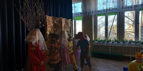 Powiększ grafikę: Przestawienie dla rodziców ,,Szewczyk Dratewka''