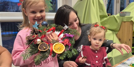 Powiększ grafikę: Świąteczne warsztaty z rodzicami w Przedszkolu „Wesołe Skrzaty”