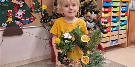 Powiększ grafikę: Świąteczne warsztaty z rodzicami w Przedszkolu „Wesołe Skrzaty”