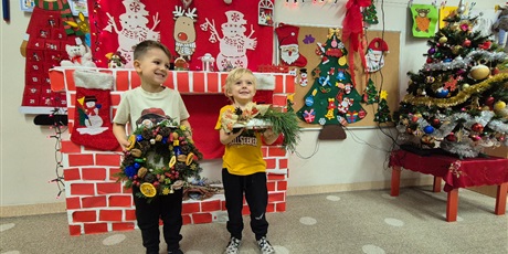 Powiększ grafikę: Świąteczne warsztaty z rodzicami w Przedszkolu „Wesołe Skrzaty”