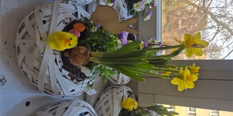 Powiększ grafikę: Warsztaty,, Kwiatowy koszyczek''