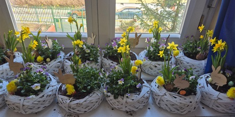 Powiększ grafikę: Warsztaty,, Kwiatowy koszyczek''