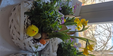 Powiększ grafikę: Warsztaty,, Kwiatowy koszyczek''