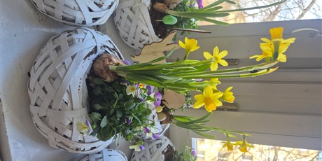 Powiększ grafikę: Warsztaty,, Kwiatowy koszyczek''