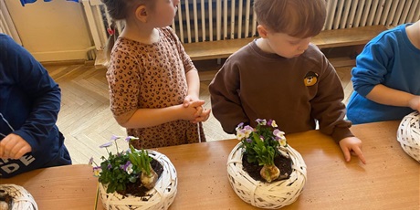 Powiększ grafikę: Warsztaty,, Kwiatowy koszyczek''