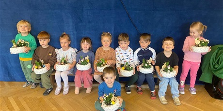 Powiększ grafikę: Warsztaty,, Kwiatowy koszyczek''