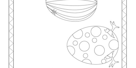 Powiększ grafikę: WIELKANOCNE KOLOROWANKI