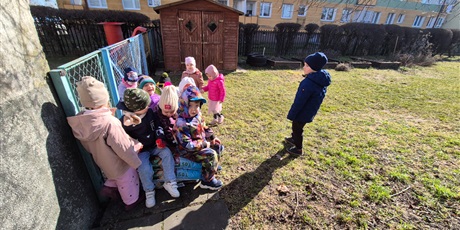 Powiększ grafikę: Wiosenny ogródek .Sadzimy cebulkę.