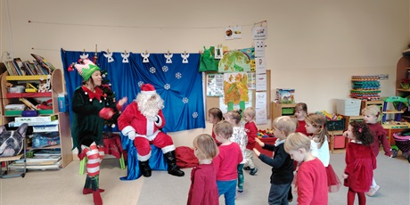 Powiększ grafikę: Wizyta Elfa i Mikołaja 