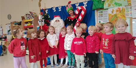 Powiększ grafikę: Wizyta Elfa i Mikołaja 