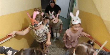 Powiększ grafikę: Wizyta Wielkanocnego Zajączka