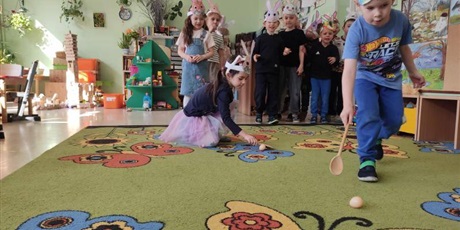 Powiększ grafikę: Wizyta Wielkanocnego Zajączka