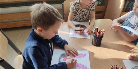 Powiększ grafikę: Wizyta Wielkanocnego Zajączka