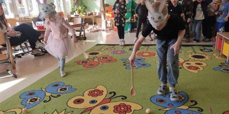 Powiększ grafikę: Wizyta Wielkanocnego Zajączka