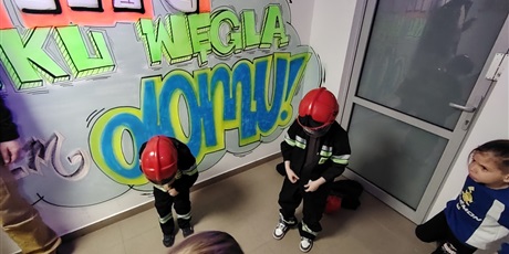 Powiększ grafikę: Wycieczka do Straży Pożarnej