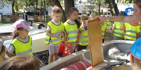 Powiększ grafikę: Wyjście do bazy żeglarskiej w Gdańsku Brzeźnie