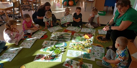 Powiększ grafikę: Zajęcia na temat jesieni w lesie