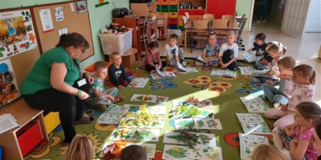 Powiększ grafikę: Zajęcia na temat jesieni w lesie