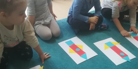 Powiększ grafikę: Zajęcia o kosmosie w grupie Kransnoludków