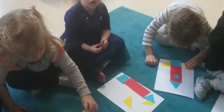 Powiększ grafikę: Zajęcia o kosmosie w grupie Kransnoludków