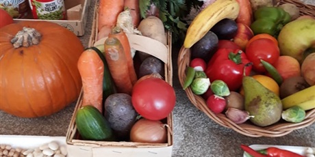 Powiększ grafikę: Zajęcia o owocach i warzywach