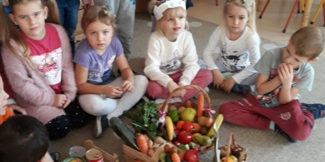 Powiększ grafikę: Zajęcia o owocach i warzywach