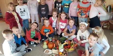 Powiększ grafikę: Zajęcia o owocach i warzywach