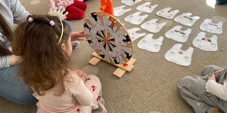 Powiększ grafikę: Zajęcia z panią logopedką Maritą