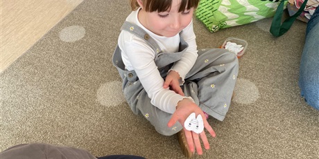 Powiększ grafikę: Zajęcia z panią logopedką Maritą