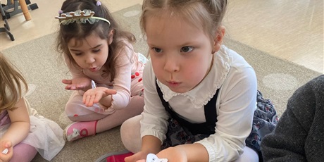 Powiększ grafikę: Zajęcia z panią logopedką Maritą