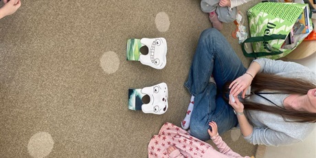 Powiększ grafikę: Zajęcia z panią logopedką Maritą