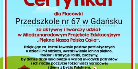 Powiększ grafikę: Projekt ,,Piękna nasza Polska cała''